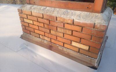 Recessed mortar joints chimney repair – Lincoln City, Oregon